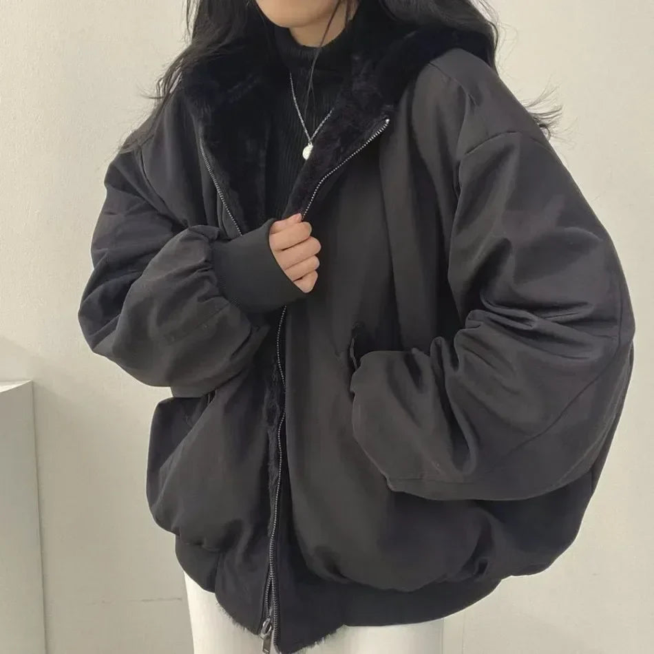 Aria – Oversize-Winterjacke mit Kuschel-Futter für Damen