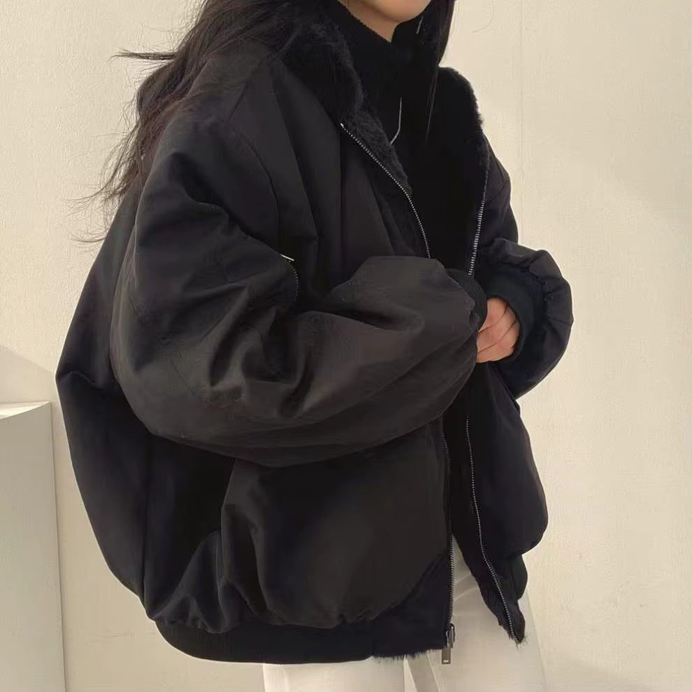 Aria – Oversize-Winterjacke mit Kuschel-Futter für Damen