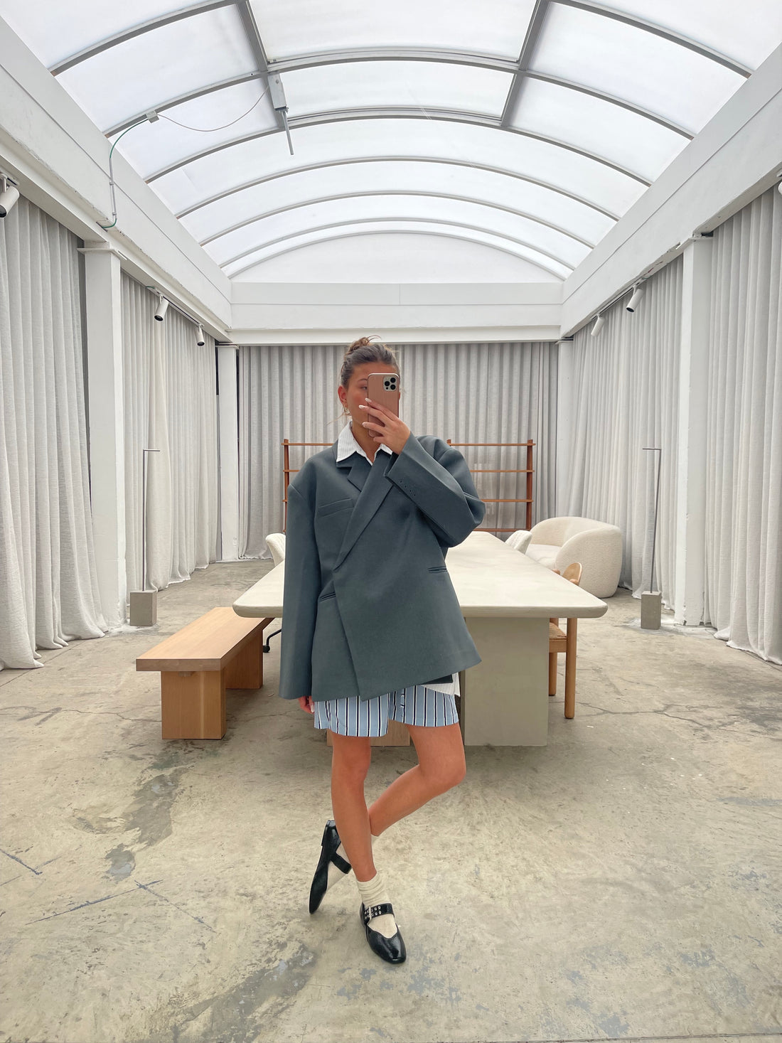 Lucía - Damen Oversize-Blazer mit klassischem Revers