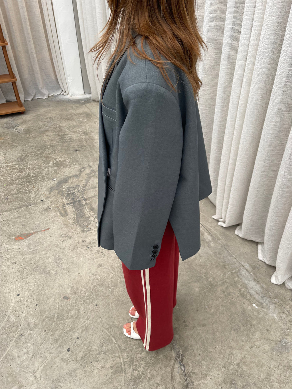 Lucía - Damen Oversize-Blazer mit klassischem Revers