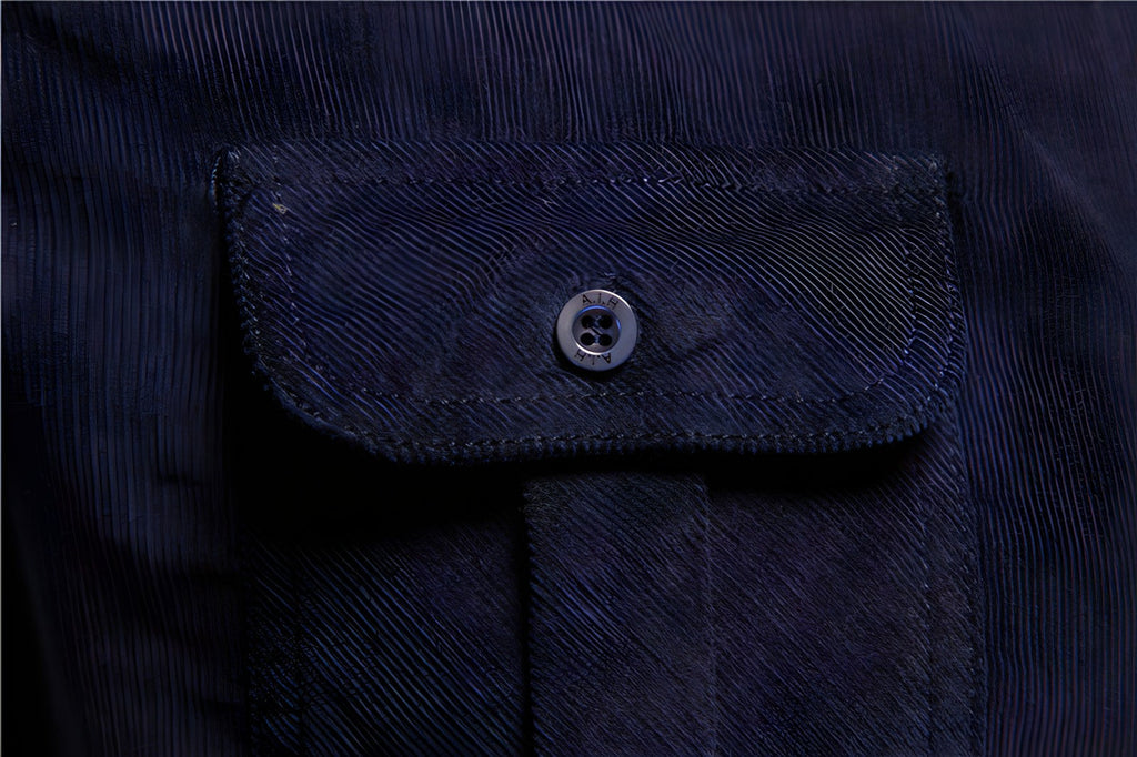 Mason – Robustes Herren Langarmhemd mit Brusttaschen
