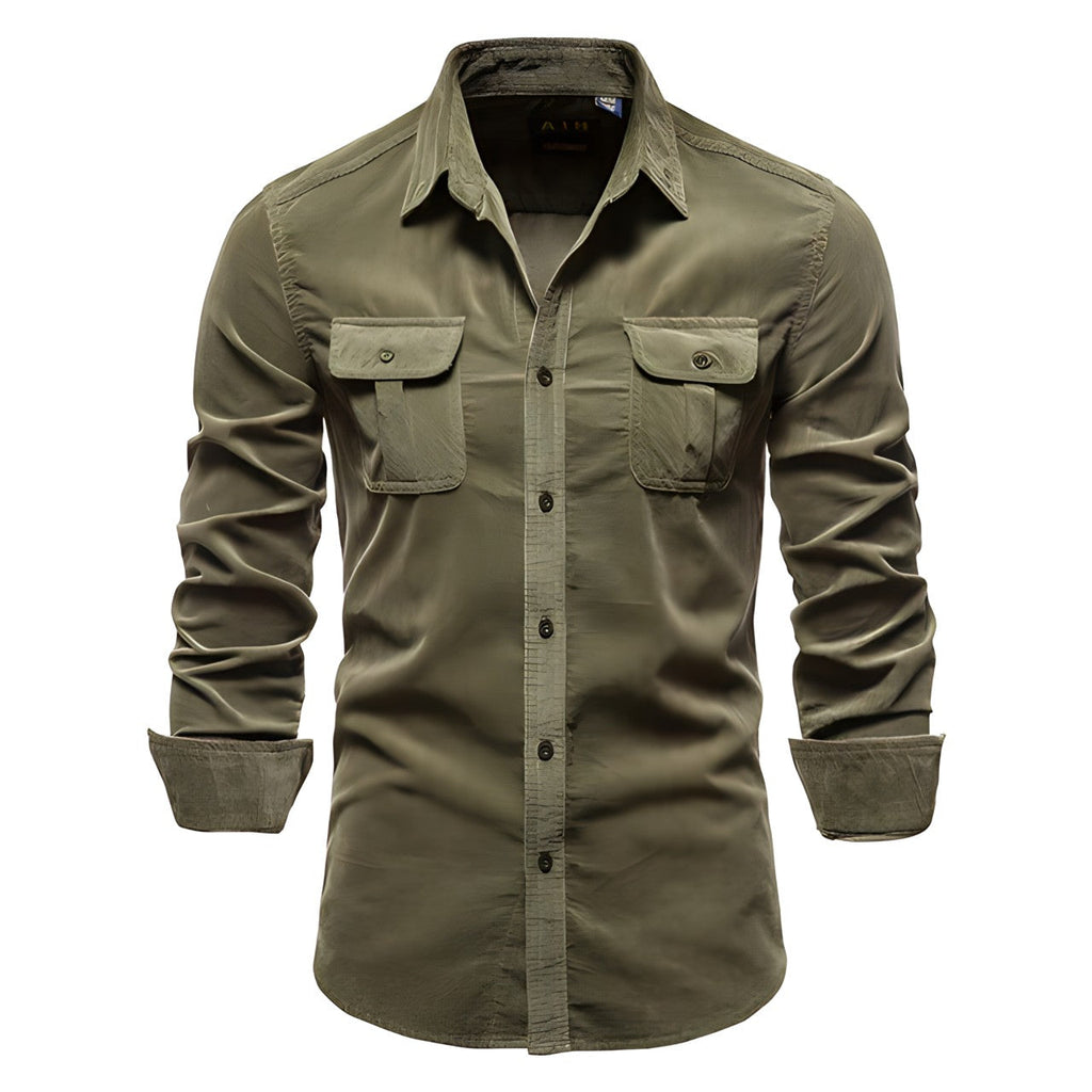 P. legend Overhemd | Casual overhemd voor heren in de kleur Bruin voor heren in stijl geschikt voor alle seizoenen.