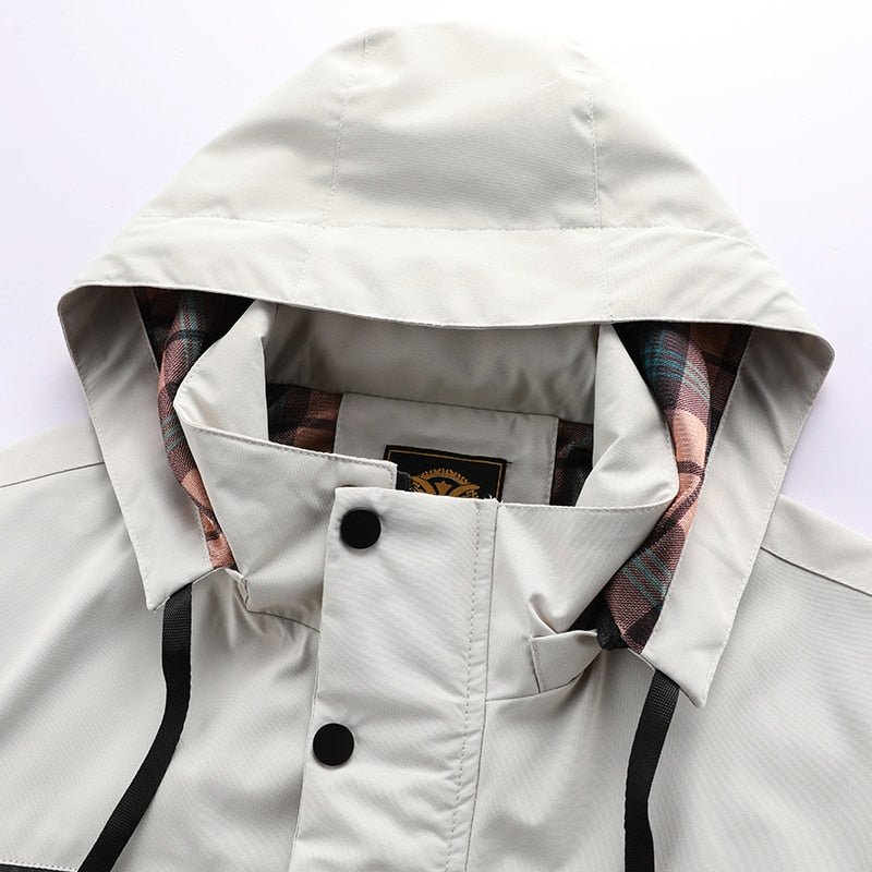 Markus – Herren Outdoor Winterjacke mit Kapuze
