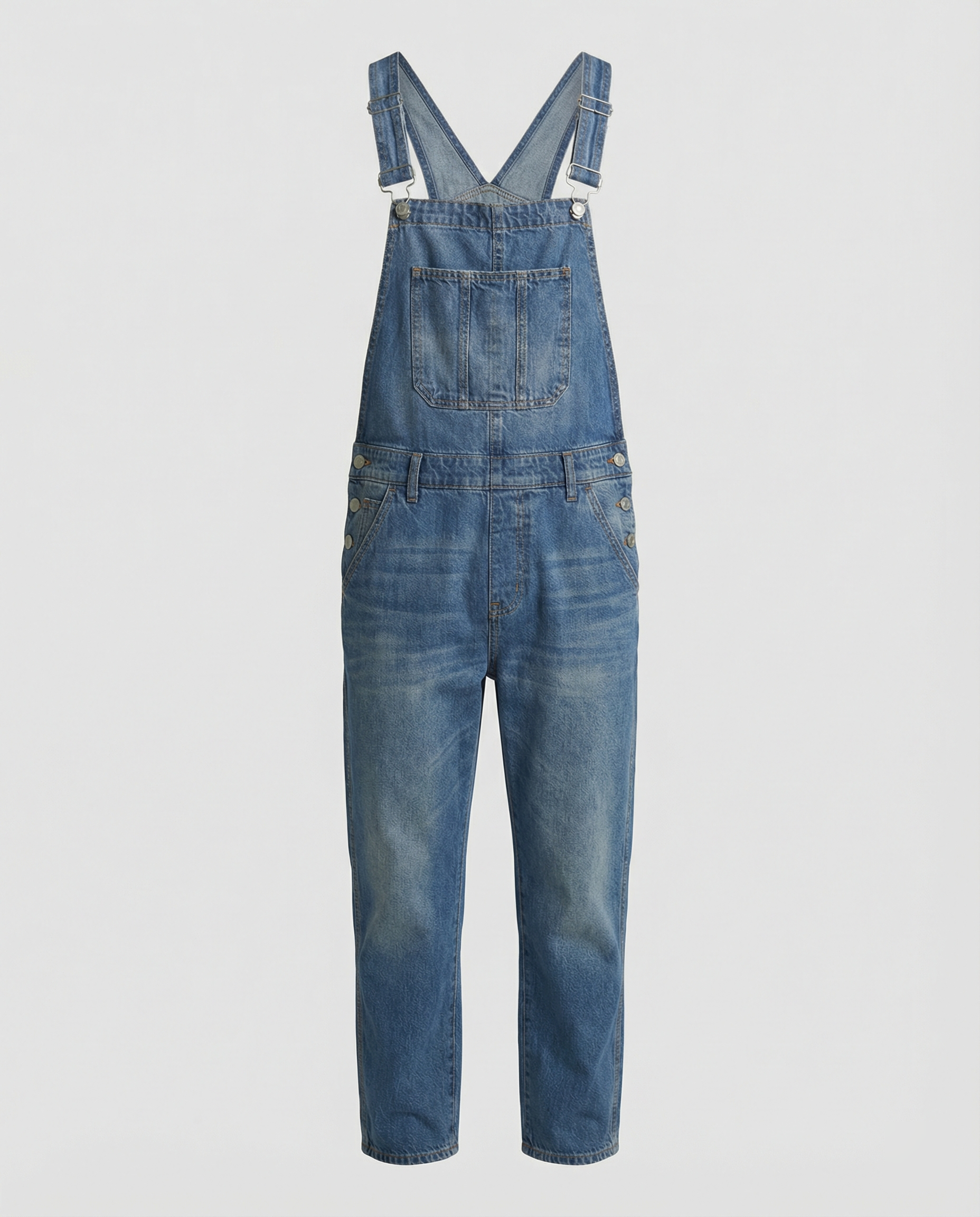 Jonas – Klassische Denim-Latzhose für Herren mit robustem Workwear-Design