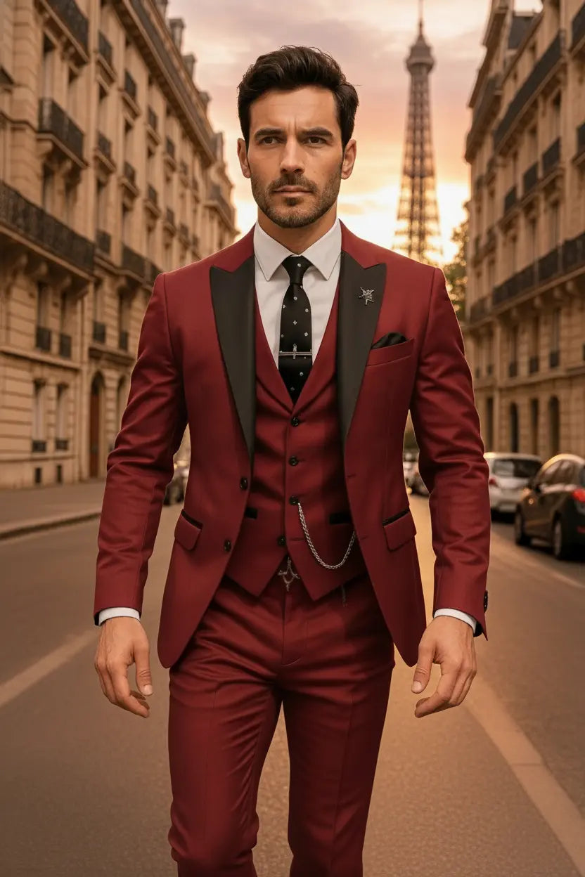 Markus – Slim Fit 3‑Piece Suit Jacket - Image 13
