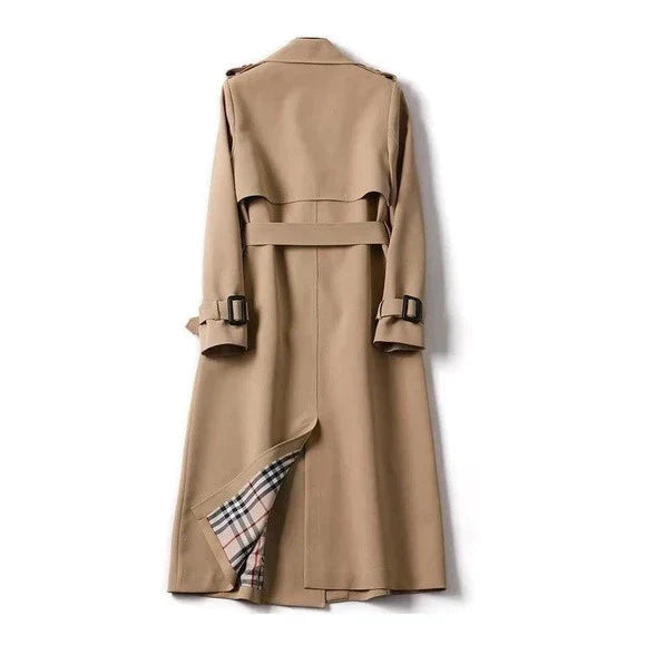 Trenchcoat Damen mit klassischem Schnitt und Gürtel | A&B - 7 - Annoboutique