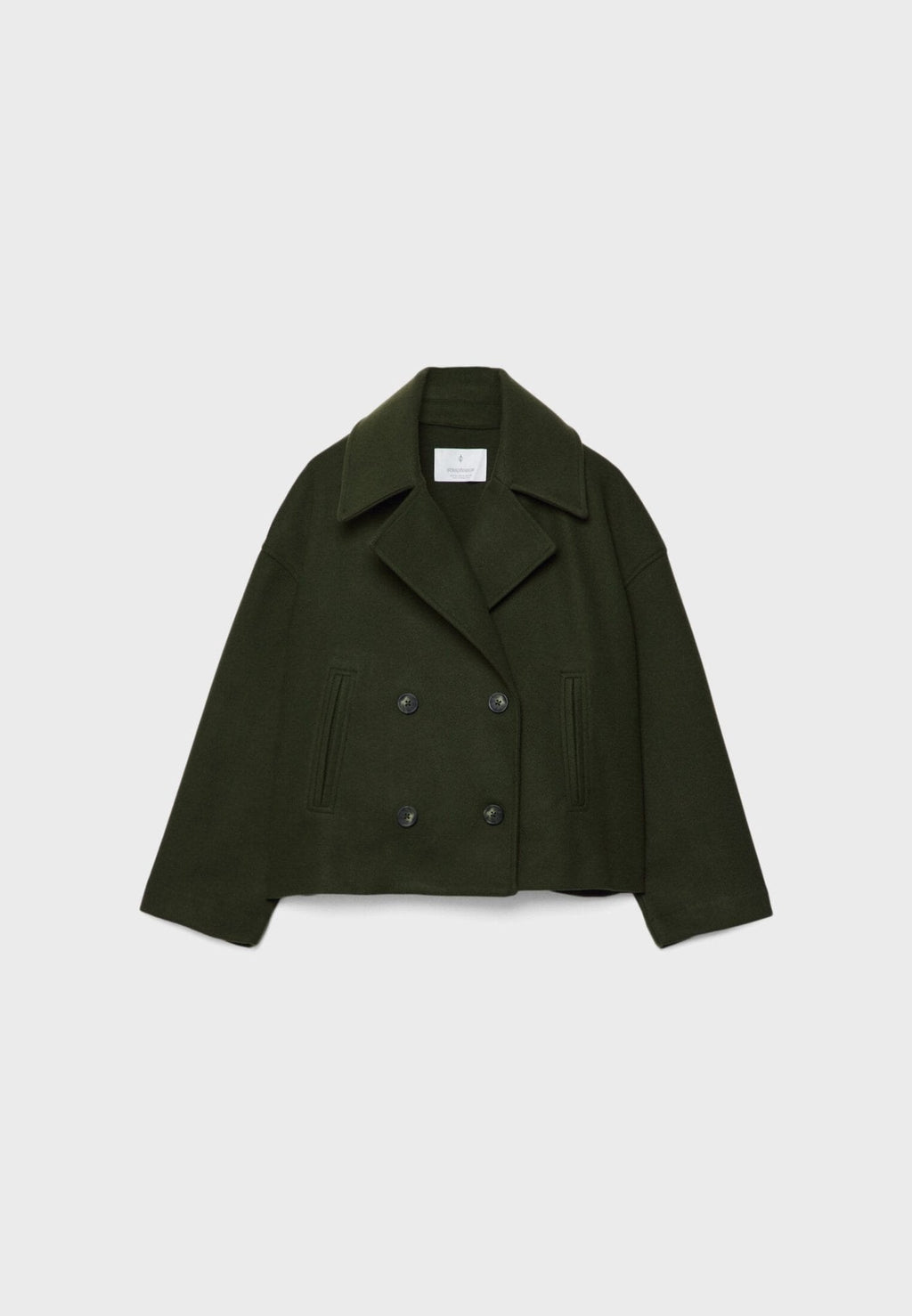Mila – Kurzjacke mit Doppelreiher für Damen
