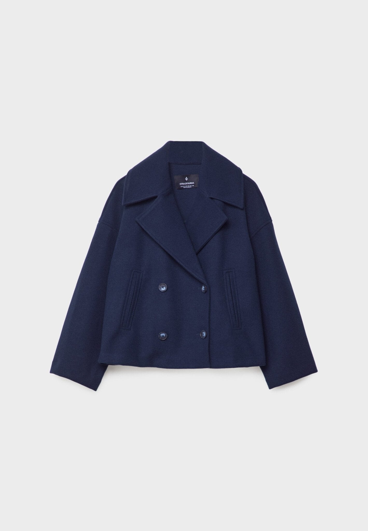 Mila – Kurzjacke mit Doppelreiher für Damen
