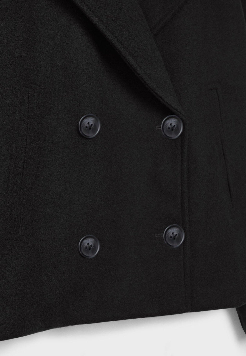 Mila – Kurzjacke mit Doppelreiher für Damen