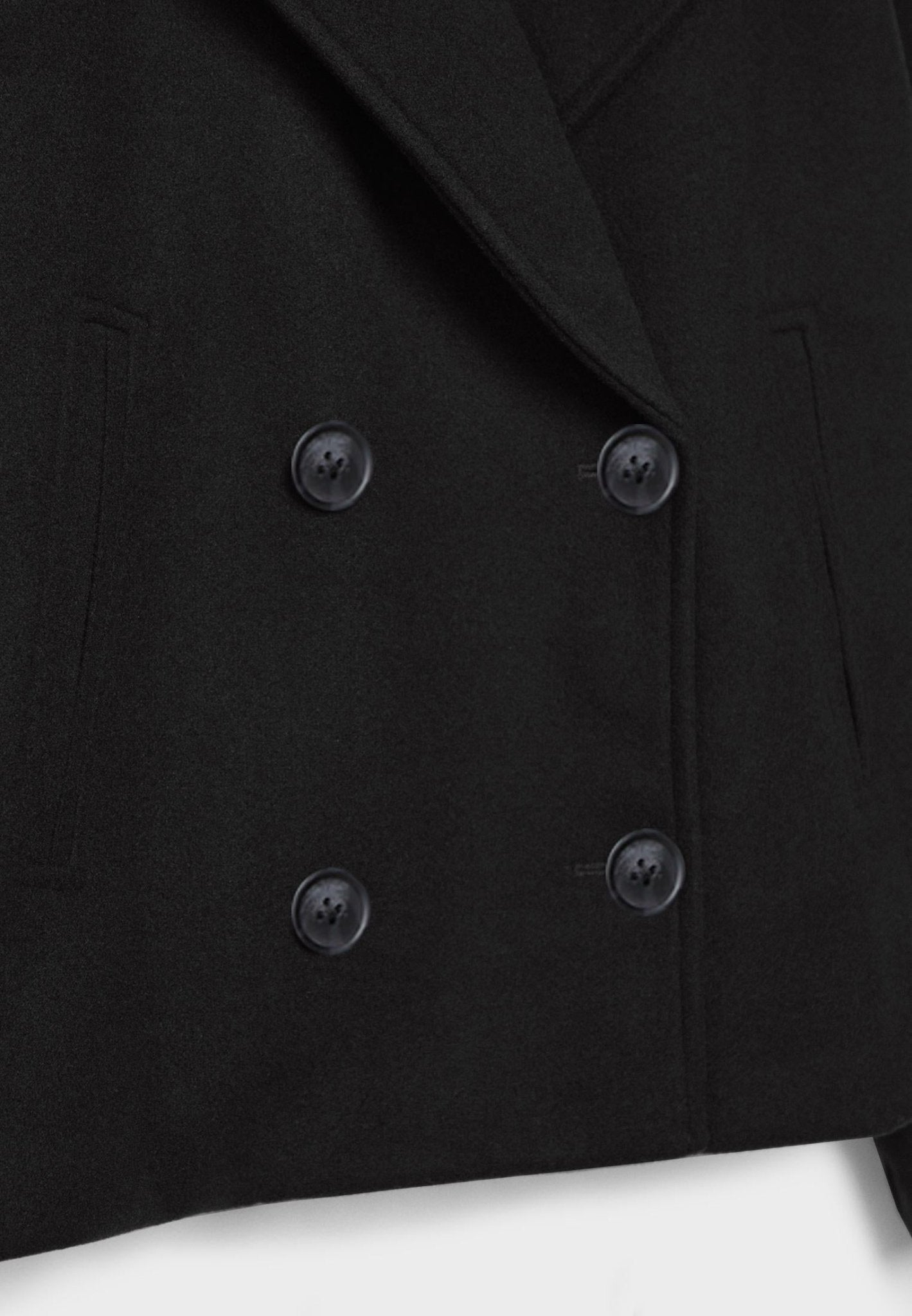Mila – Kurzjacke mit Doppelreiher für Damen