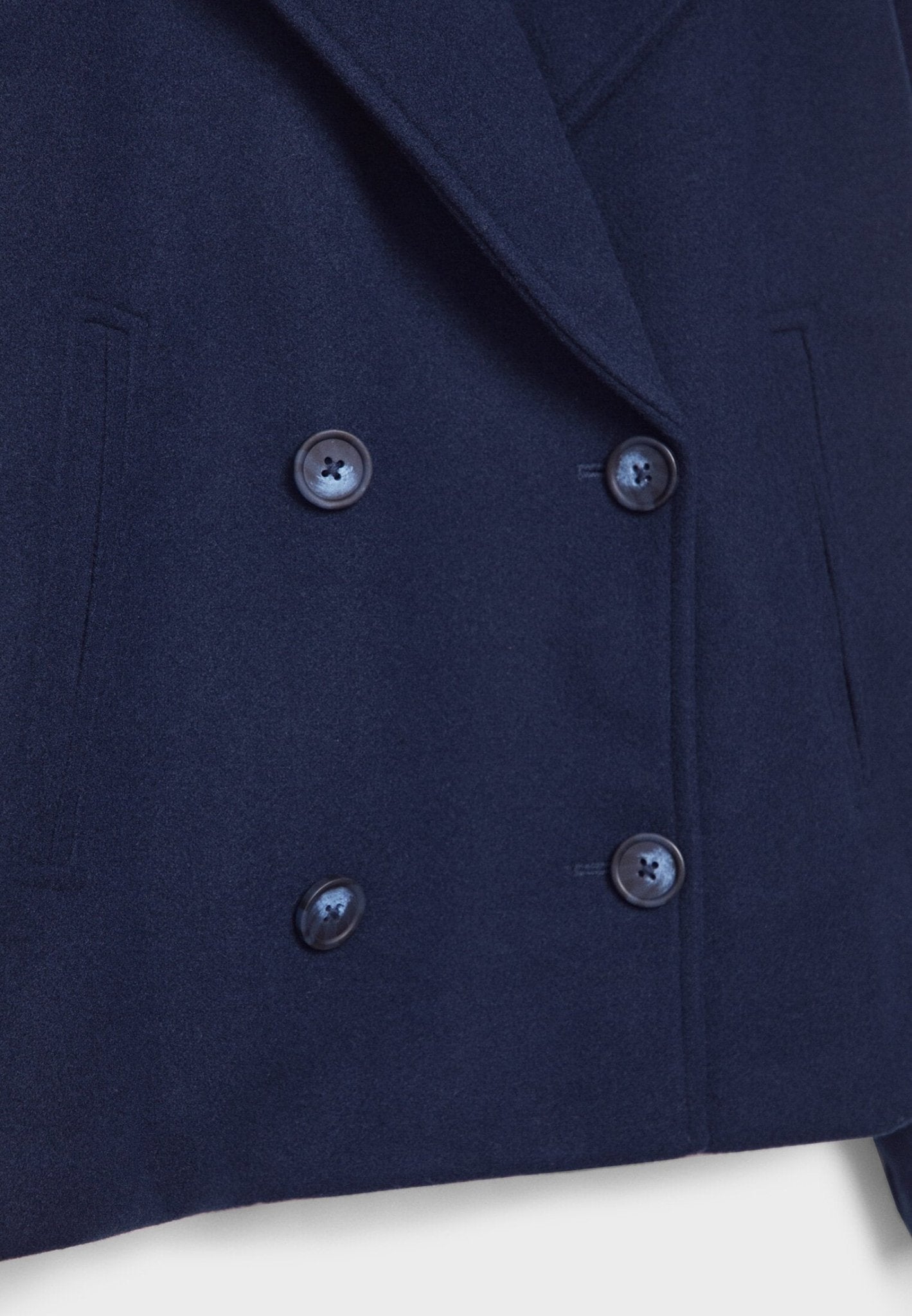 Mila – Kurzjacke mit Doppelreiher für Damen
