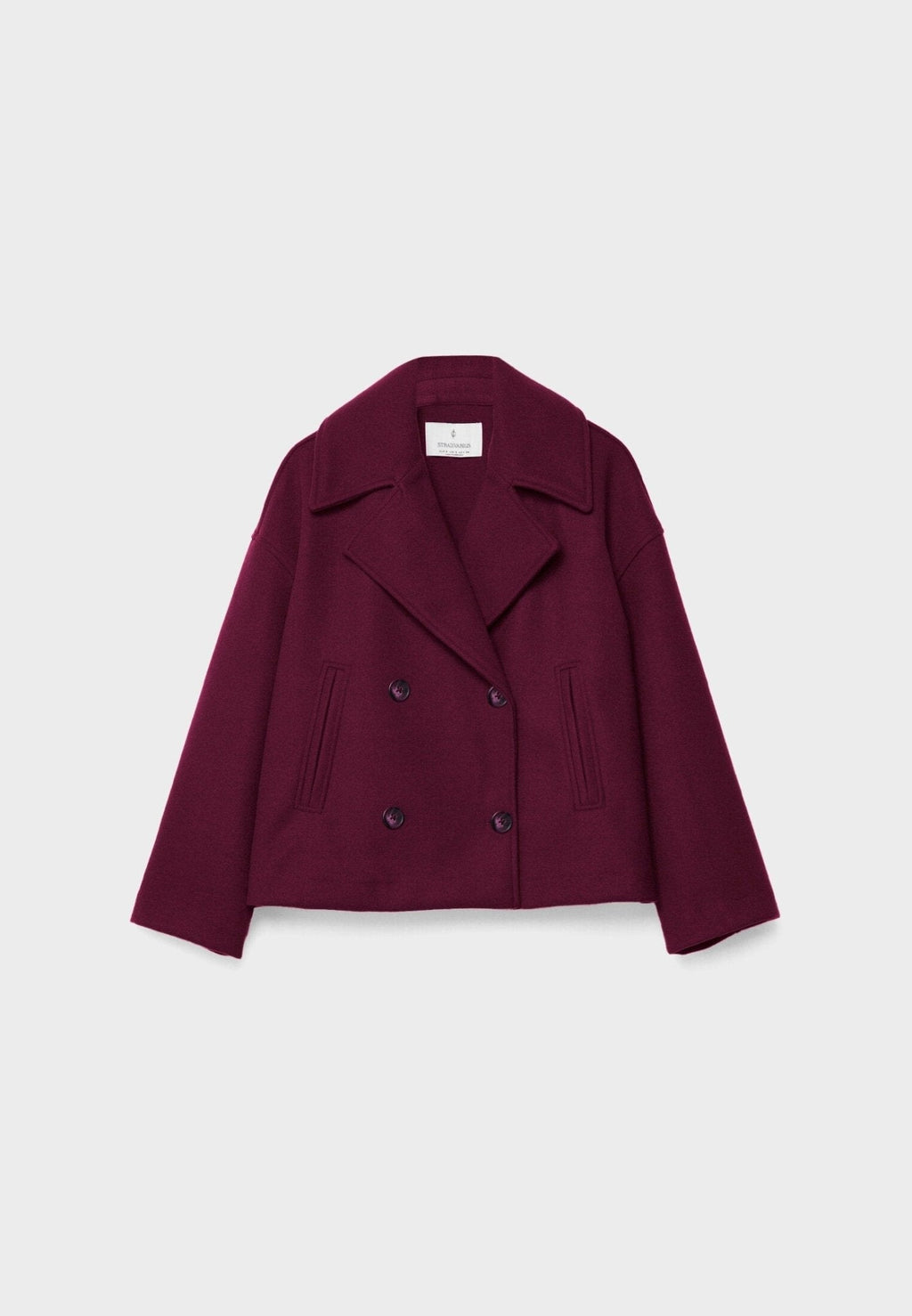Mila – Kurzjacke mit Doppelreiher für Damen