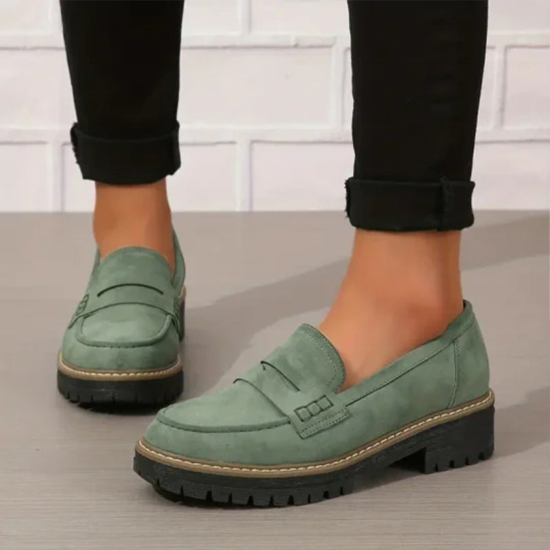 Olivia – Klassische Profilsohlen Damen Loafer