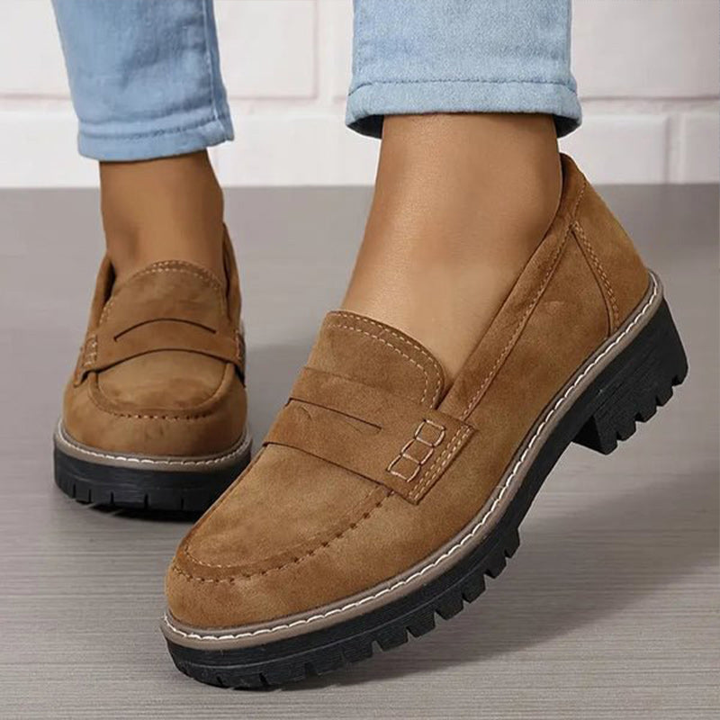 Olivia – Klassische Profilsohlen Damen Loafer