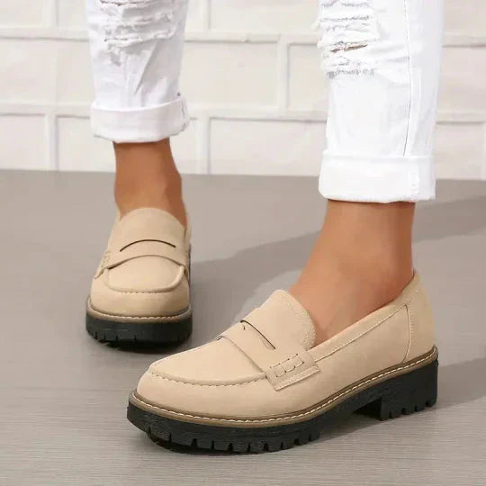 Olivia – Klassische Profilsohlen Damen Loafer