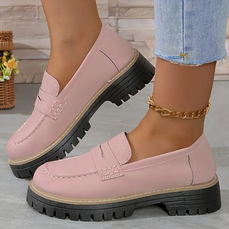 Olivia – Klassische Profilsohlen Damen Loafer