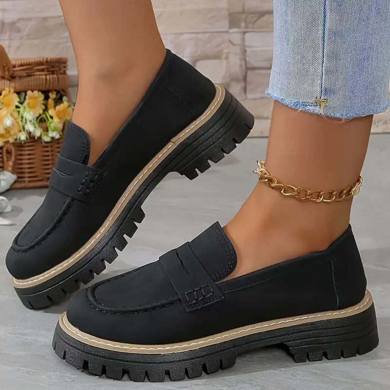 Olivia – Klassische Profilsohlen Damen Loafer