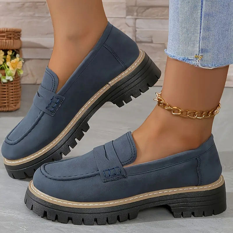 Olivia – Klassische Profilsohlen Damen Loafer