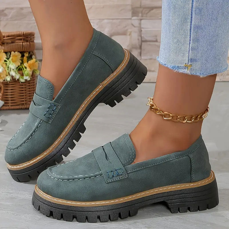 Olivia – Klassische Profilsohlen Damen Loafer
