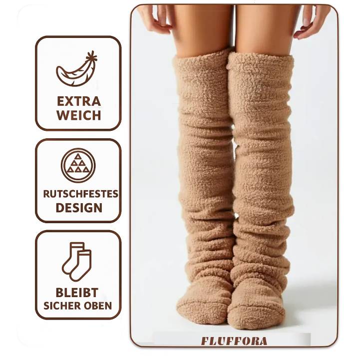 Lily – Flauschige Winter-Überziehstiefel Damen