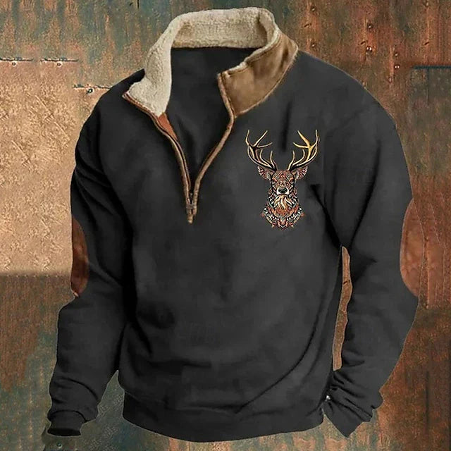 Logan – Fleecegefüttertes Outdoor-Sweatshirt Herren