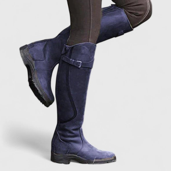 Agnieszka – Hochwertige Reit- und Outdoor Damenstiefel aus Lederoptik