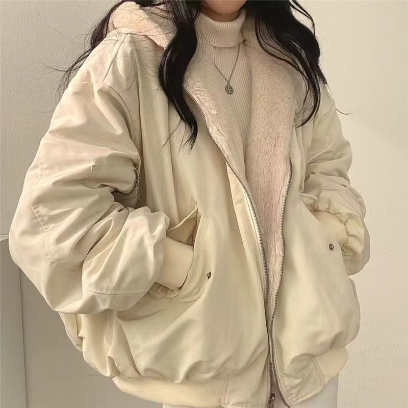 Aria – Oversize-Winterjacke mit Kuschel-Futter für Damen