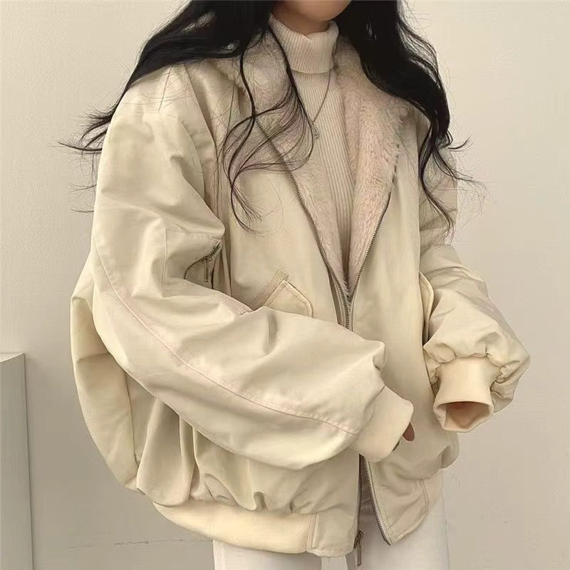 Aria – Oversize-Winterjacke mit Kuschel-Futter für Damen