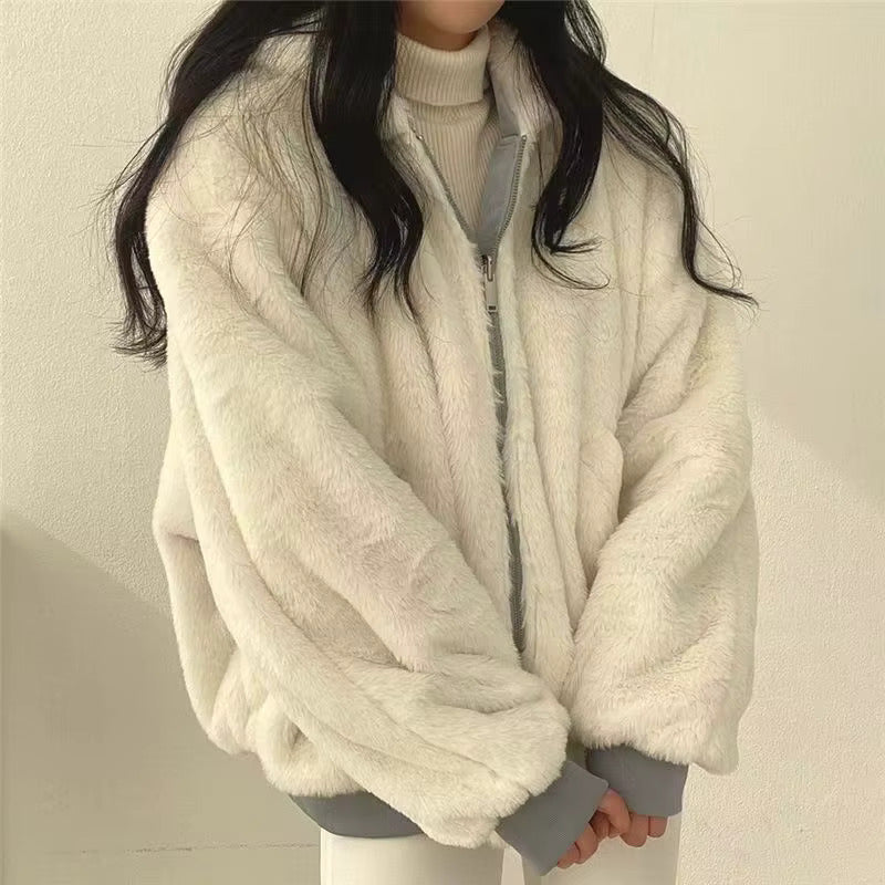 Aria – Oversize-Winterjacke mit Kuschel-Futter für Damen