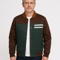 Thomas - Herren Bomberjacke mit Knöpfen casual