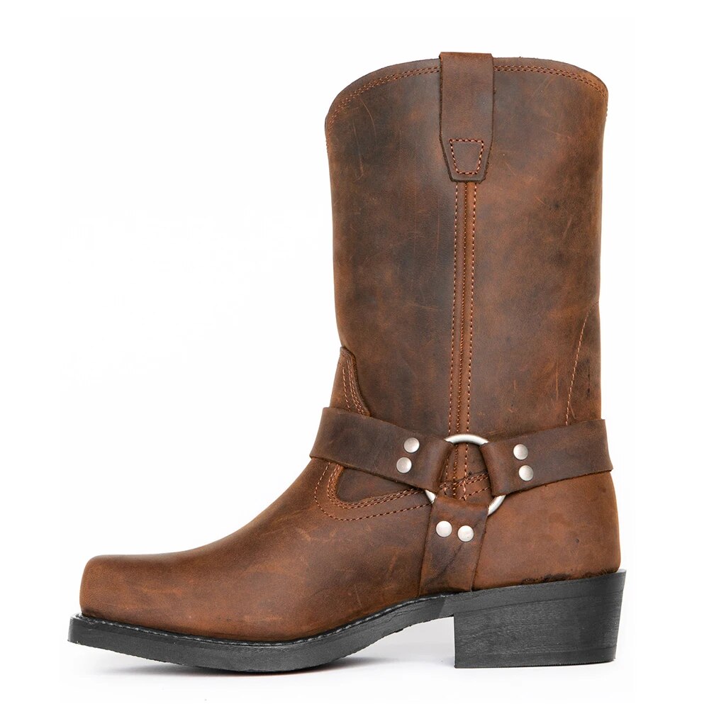 Amaro - Herren Lederstiefel Western Style