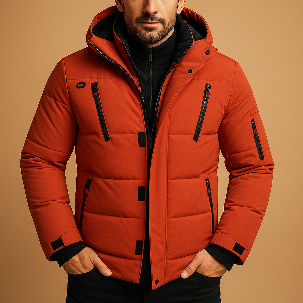 Liam – Funktionale Winter-Steppjacke für Herren