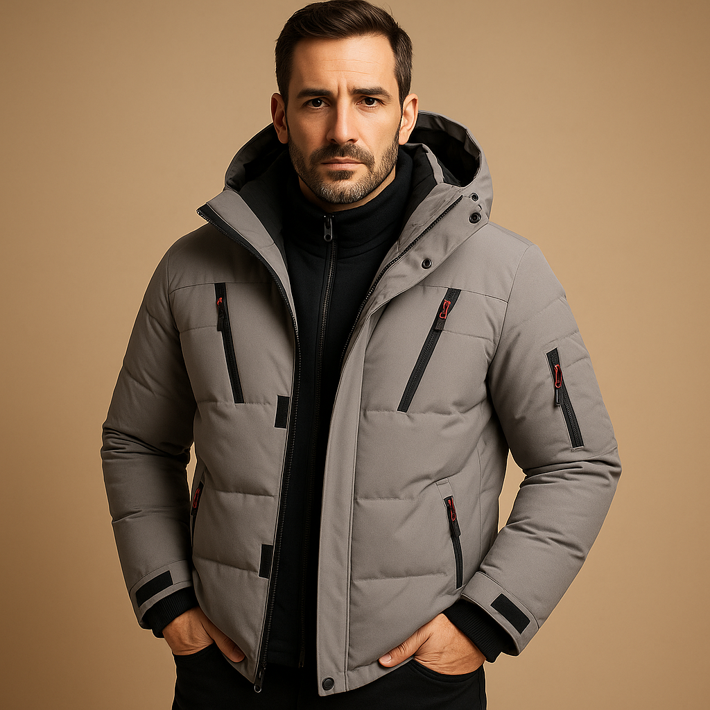Liam – Funktionale Winter-Steppjacke für Herren