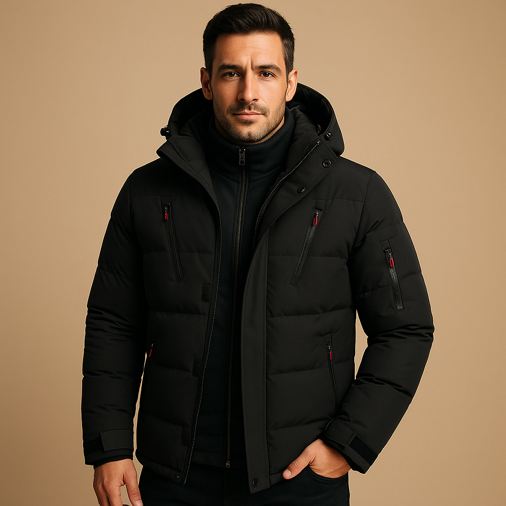 Liam – Funktionale Winter-Steppjacke für Herren